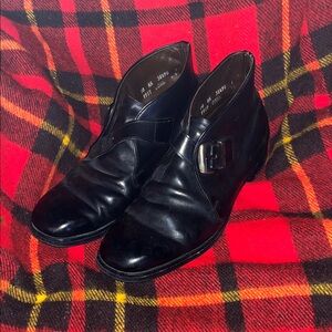 Allen Edmonds Black Leather Oxfords